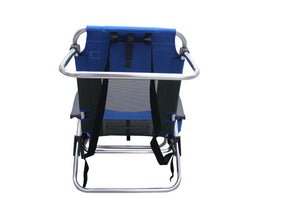 Outdoor Spectator Multi-Position Mesh Ultralight Beach Chair (2-Pack)