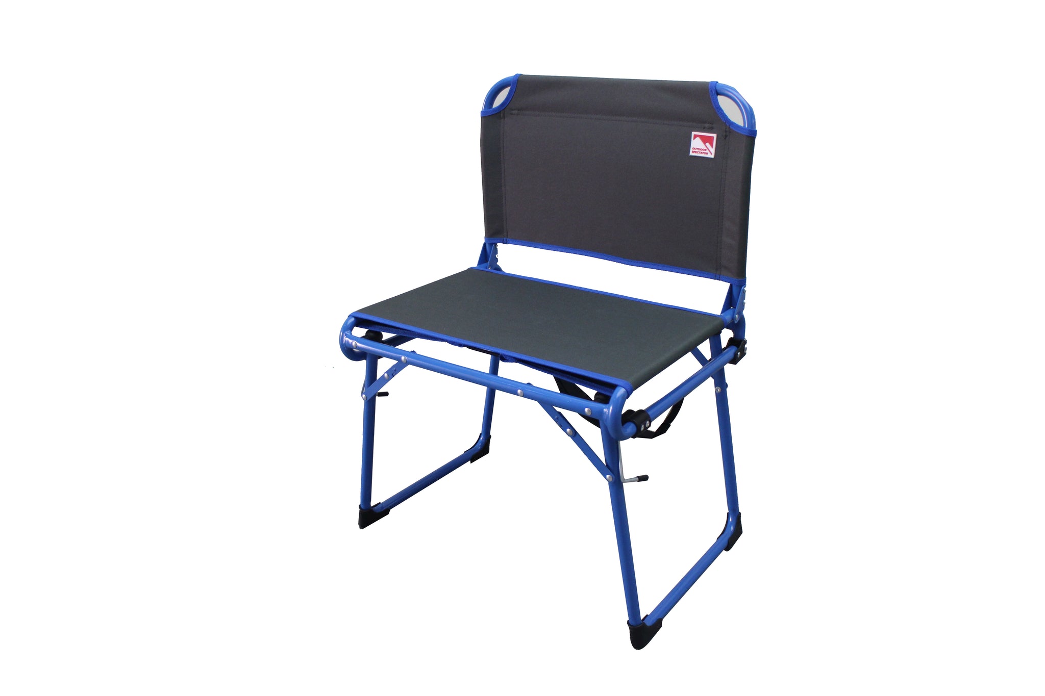 Outdoor Spectator Fold & Go Wide Stadium Seat for Bleachers Convertible Low Profile Camping Chair (225 Lb Capacity)