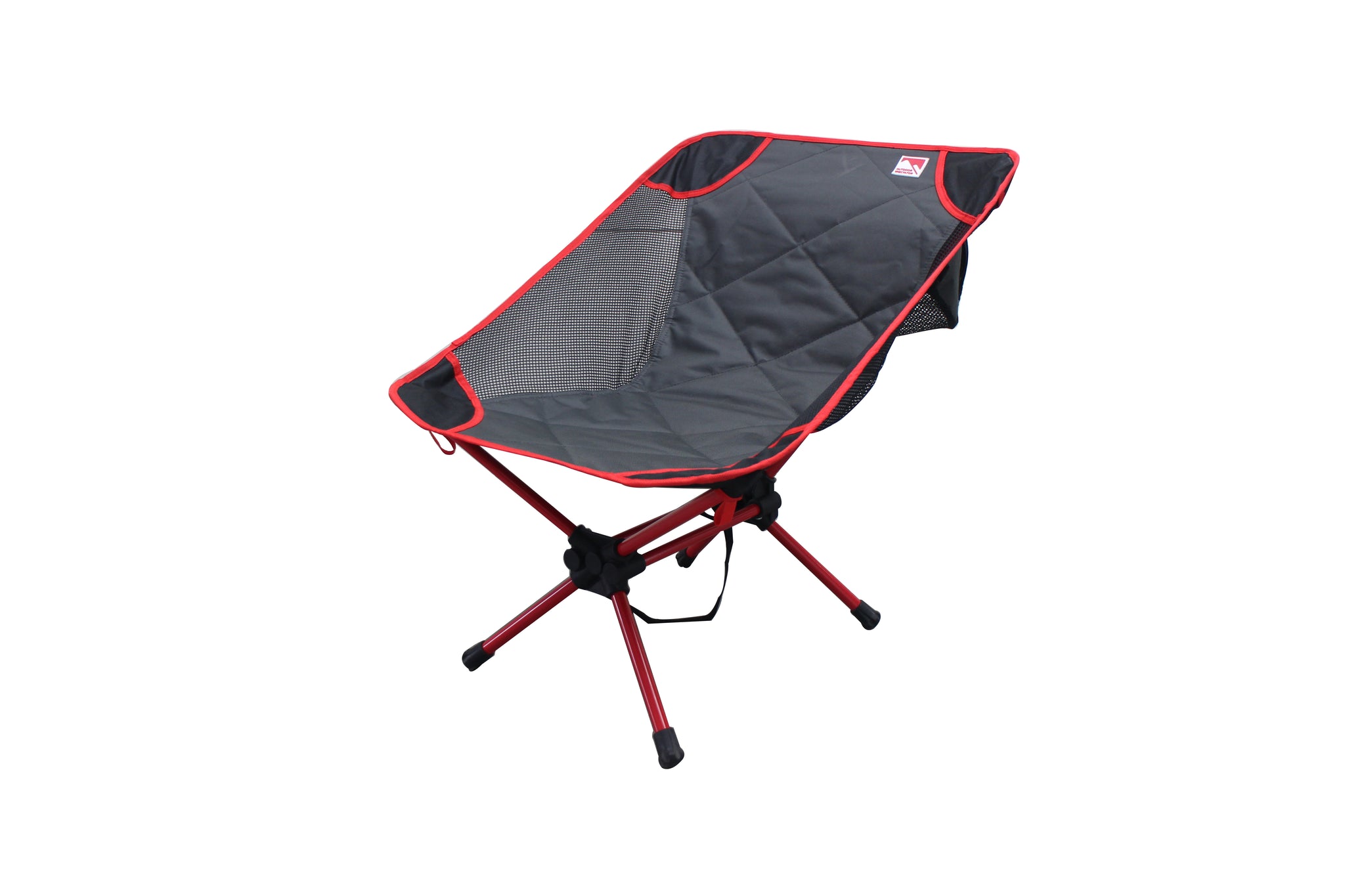 Outdoor Spectator Portable Bi-Rod Stability Lightweight Backpacking Camp Chair (225 Lb. Capacity)